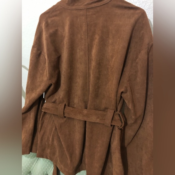 ❌SOLD‼️❌Blank NYC Suede Belted coat - Picture 3 of 9